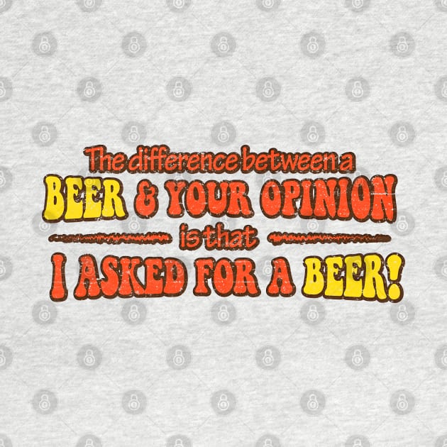 Beer Opinion (Retro - Worn) by Roufxis